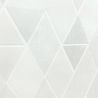 Papier peint expansé sur intissé géométrique gris et blanc ARLEQUIN - Basiques par Ugepa - M61719