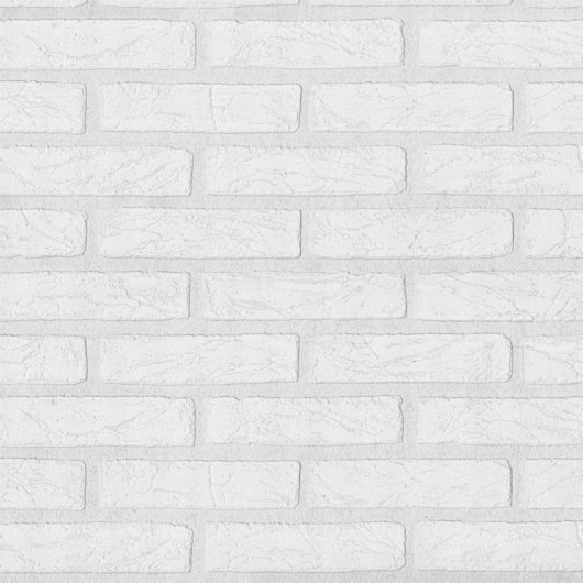 Papier peint expansé sur papier trompe l'œil blanc crème TEXAS - Géométrique par Erismann - 9136-30