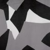 Prêt-à-Poser rideau - 140cmx240cm - géométrique noir et gris CAMO par Linder