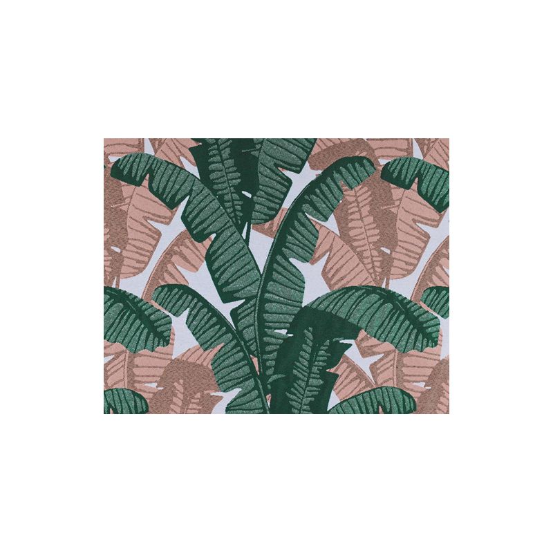 Prêt-à-Poser rideau - 140cmx240cm - végétal vert et rose BANANIER par Linder