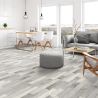 Sol Vinyle/PVC - 4m - parquet vintage gris clair et blanc FISHERMAN WASHED - Primetex par Gerflor