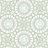 Sol Vinyle/PVC - 3m - carreaux de ciment bleu et vert VIDIMUS 583 - Smart Colori par IVC