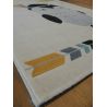 Tapis enfant - 120x170cm - Enfant jaune et gris fond écru CANVAS par Balta