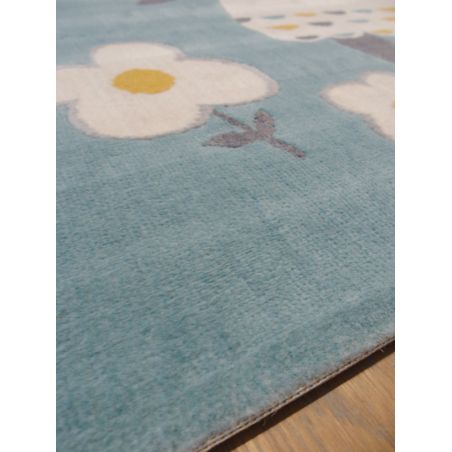 Tapis enfant - 120x170cm - Enfant bleu et jaune CANVAS par Balta