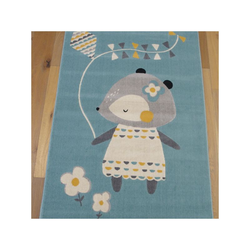 Tapis enfant - 120x170cm - Enfant bleu et jaune CANVAS par Balta