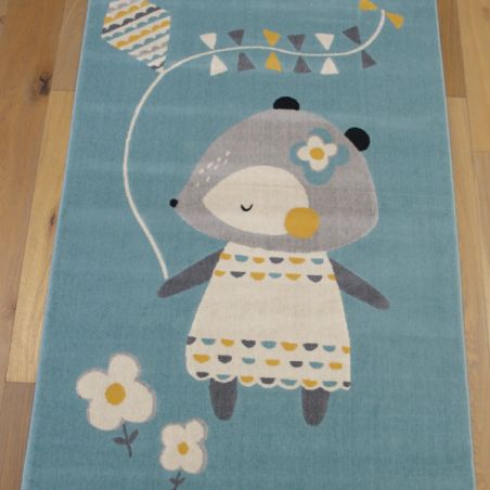 Tapis enfant - 120x170cm - Enfant bleu et jaune CANVAS par Balta