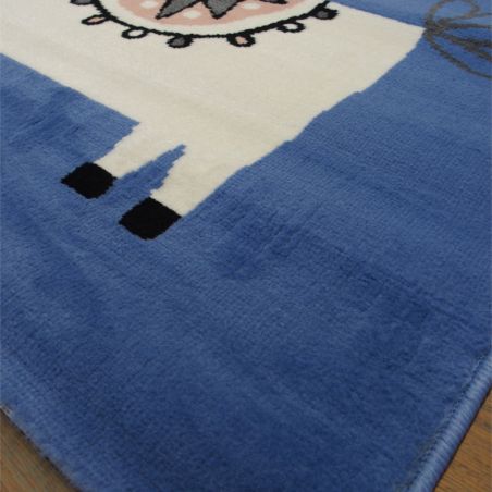 Tapis enfant - 120x170cm - Enfant bleu et rose FLASH par Balta