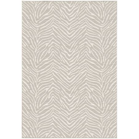 Tapis de salon - 140x200cm - Ethnique / Berbére taupe et écru REFLEX par Balta
