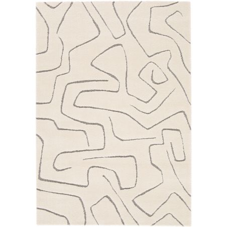Tapis de salon - 120x170cm - Contemporain écru et gris COCOON par Balta