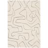 Tapis de salon - 120x170cm - Contemporain écru et gris COCOON par Balta