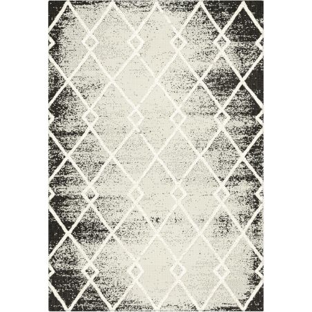 Tapis de salon - 160x230cm - Contemporain noir et blanc RITUAL par Balta Tapis de salon - 160x230cm - Contemporain noir et blanc RITUAL par Balta