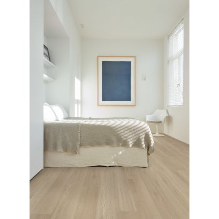 Sol Vinyle/PVC - Lame clipsable - parquet chêne clair CLEVELAND OAK 52 - The Essentials 1500+ Coretec par US Floors Sol Vinyle/PVC - Lame clipsable - parquet chêne clair CLEVELAND OAK 52 - The Essentials 1500+ Coretec par US Floors