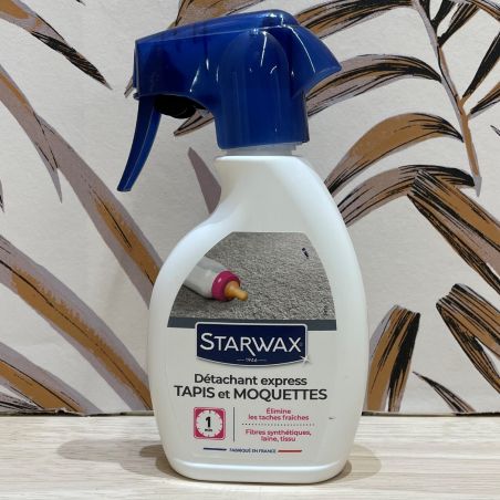 Produit d'entretien - détachant express en spray pour tapis et moquettes - 1L - par Starwax