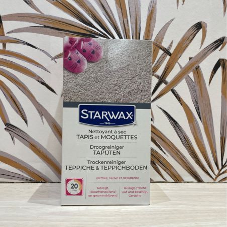 Produit d'entretien - nettoyant à sec pour tapis et moquettes - 500g - par Starwax