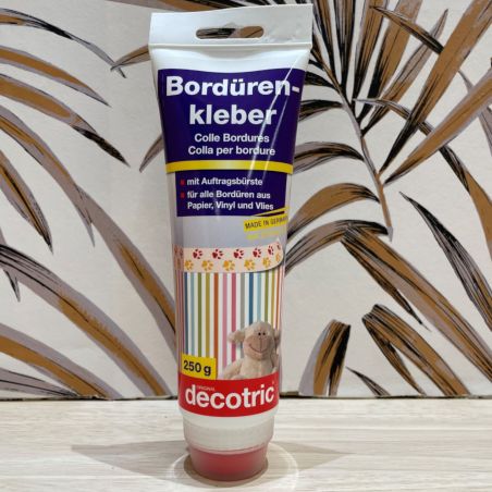 Colle frise décorative et bordure en tube - 250g - par Decotric