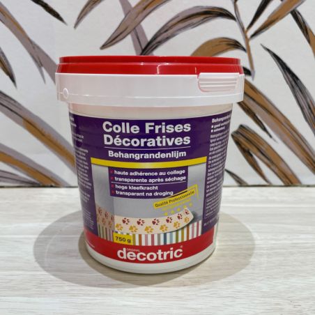 Colle - frise décorative et bordure - 750g - par Decotric