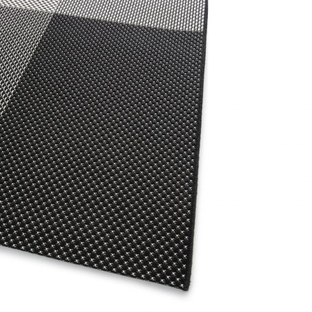 Tapis de salon - 160x230cm - Graphique / Géométrique noir et gris GRACE par Balta