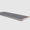 BETON GRIS FONCE - Marche 380 x 1300 mm