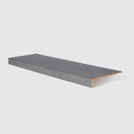 BETON GRIS FONCE - Marche 300 x 1000 mm