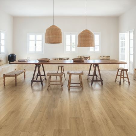 Sol Stratifié CHÊNE NATUREL BROSSÉ CHAUD SIG4762 - Signature par Quick Step Sol Stratifié CHÊNE NATUREL BROSSÉ CHAUD SIG4762 - Signature par Quick Step