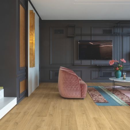 Sol Stratifié CHÊNE NATUREL BROSSÉ CHAUD SIG4762 - Signature par Quick Step Sol Stratifié CHÊNE NATUREL BROSSÉ CHAUD SIG4762 - Signature par Quick Step