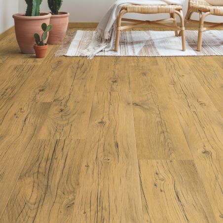 Sol Stratifié CHÊNE NATURE GERCE SIG4767 - Signature par Quick Step