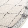 Tapis rond - diam 160cm - Ethnique / Berbére beige et gris FARA par Balta