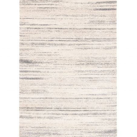 Tapis de salon - 200x290cm - Uni / Faux-uni beige et gris NAOMI par Balta