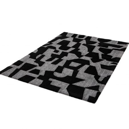 Tapis de salon - 120x170cm - Contemporain écru et taupe PLAY par Balta