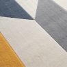Tapis de salon - 140x200cm - Contemporain gris et jaune CANVAS par Balta