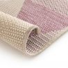 Tapis de salon - 140x200cm - Contemporain rose et beige PRISMA par Balta