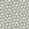 Papier peint Vinyle sur intissé floral vert FLEURETTE - Fleur par Rasch - 689808