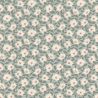 Papier peint Vinyle sur intissé floral vert FLEURETTE - Fleur par Rasch - 689808