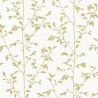 Papier peint Intissé floral doré SHINE VEGETAL BLANC/OR - Shine par Caselio - 68570024