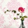 Papier peint Vinyle sur intissé floral rose ASHLEY ORNEMENT FLORAL ROSE - Ashley par Caselio - 69344003