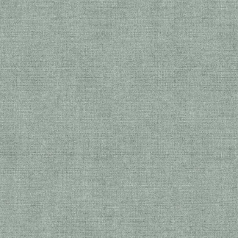 Papier peint vinyle sur intissé uni vert d'eau TISSAGE - Imprim'Luxe par Ugepa - M55104