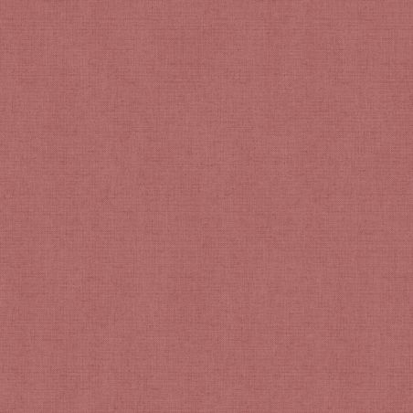 Papier peint vinyle sur intissé uni rouge brique TISSAGE - Imprim'Luxe par Ugepa - M55105
