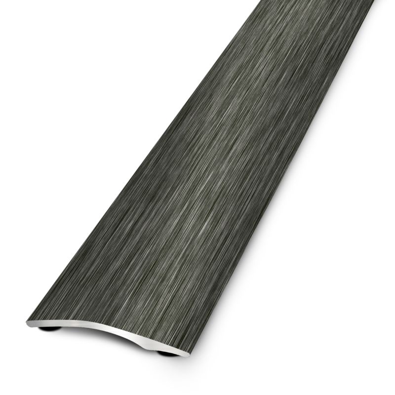 DINAC - Seuil de porte adhésif plat inox brossé 10/10 30x2700mm