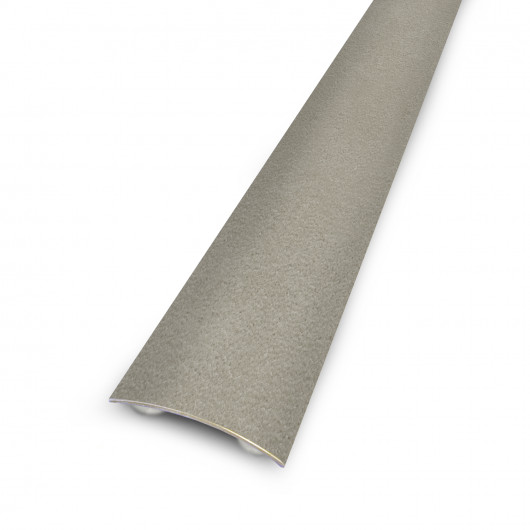 Barre de seuil adhésive Presto Premium - aluminium plaxé chêne cérusé sable  - H. 4 mm - l. 30 mm - L. 93 cm - DINAC