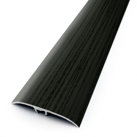 Seuil de porte invisible multi-niveaux - 270cm x 41mm - Chêne noir DINAFIX par Dinac