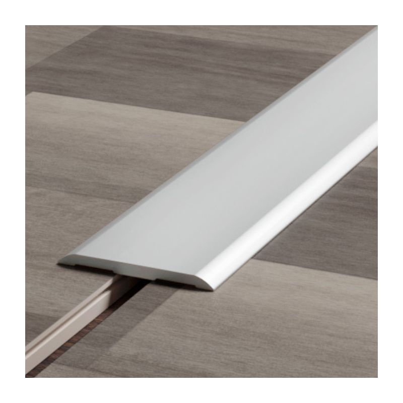 Seuil de porte adhésif butyle- 270cm x 25mm - Alu naturel par Dinac