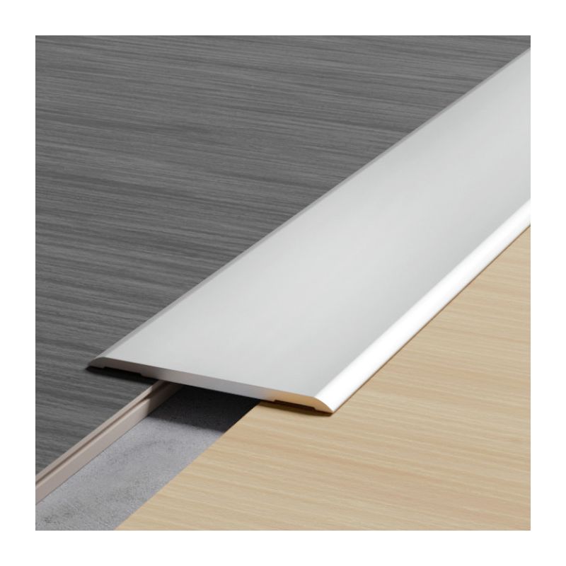 Seuil de porte adhésif butyle- 270cm x 40mm - Alu naturel par Dinac