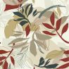 Papier peint vinyle sur intissé floral terracotta et beige AQUARELLE - Asperia par Grandeco - 182401