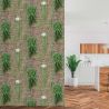 Papier peint vinyle sur intissé végétal vert et bois naturel PLANTE CANNAGE - Cuisines et bains par Lutèce - 51184004