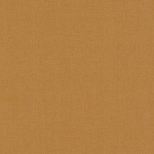 Papier peint vinyle sur intissé uni safran TOILE - Couleurs et Matières par Lutèce - 36093-9