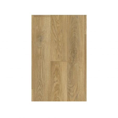 Sol Vinyle/ PVC - 4m - parquet chêne naturel CHAPMAN 639M - Plaza par Beauflor