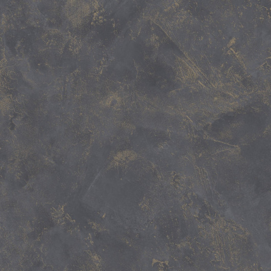 Papier peint vinyle sur intissé faux uni noir et doré PATINE UNI - Patine par Caselio - 100229998