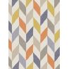 Papier peint vinyle sur intissé géométrique jaune et orange OSLO MULTICO - Swing par Caselio - 68883422
