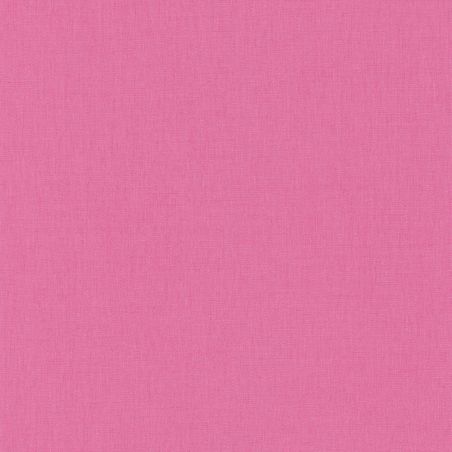 Papier peint vinyle sur intissé uni rose foncéLINEN - Linen par Caselio - 68524112