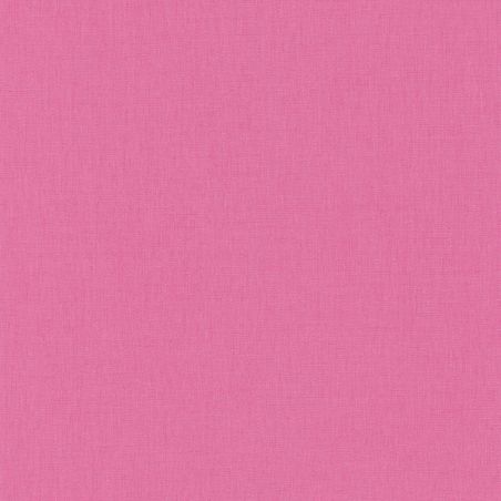 Papier peint vinyle sur intissé uni rose foncéLINEN - Linen par Caselio - 68524112